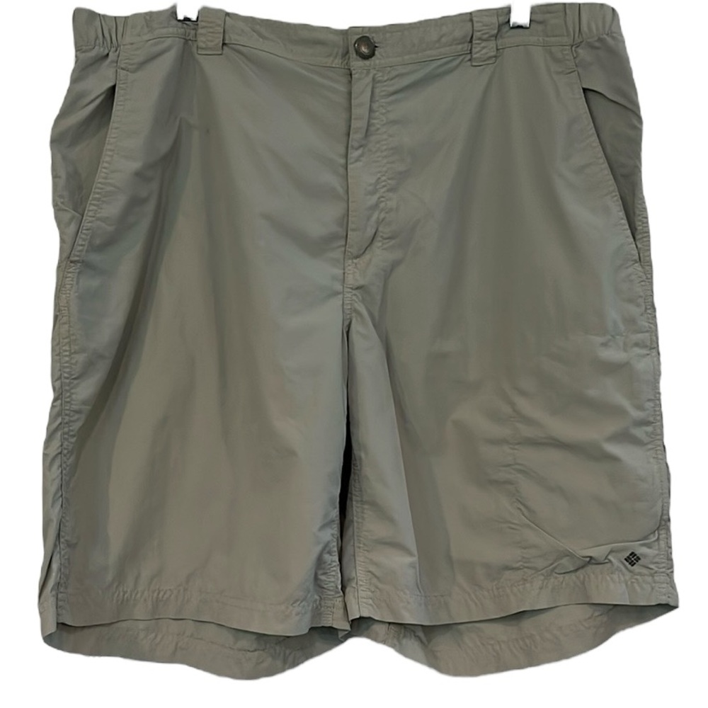 COLUMBIA SPORTSWEAR MENS LIGHTWEIGHT HIKING SHORTS KHAKI SIZE 40